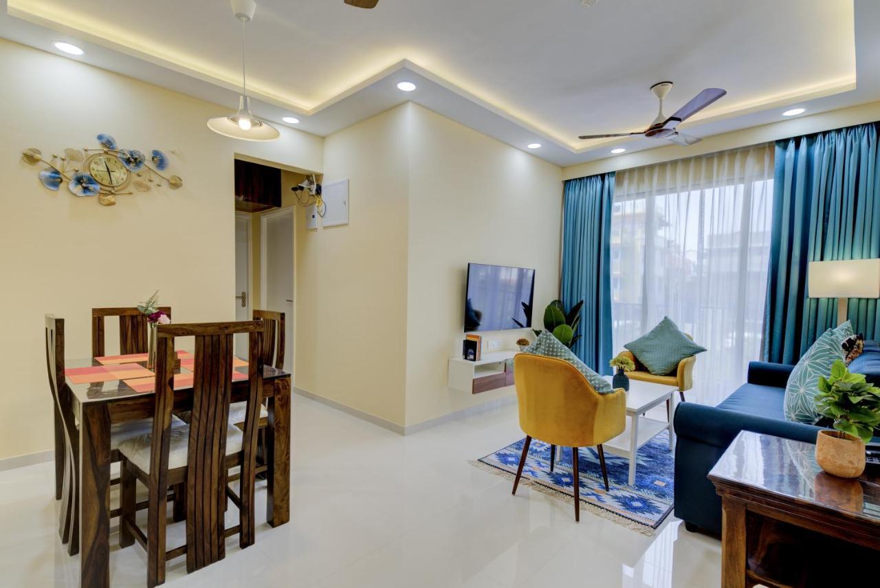 Luxe 2Bhk 10Min From Goi Airport With Pool Access Appartement Dabolim Buitenkant foto