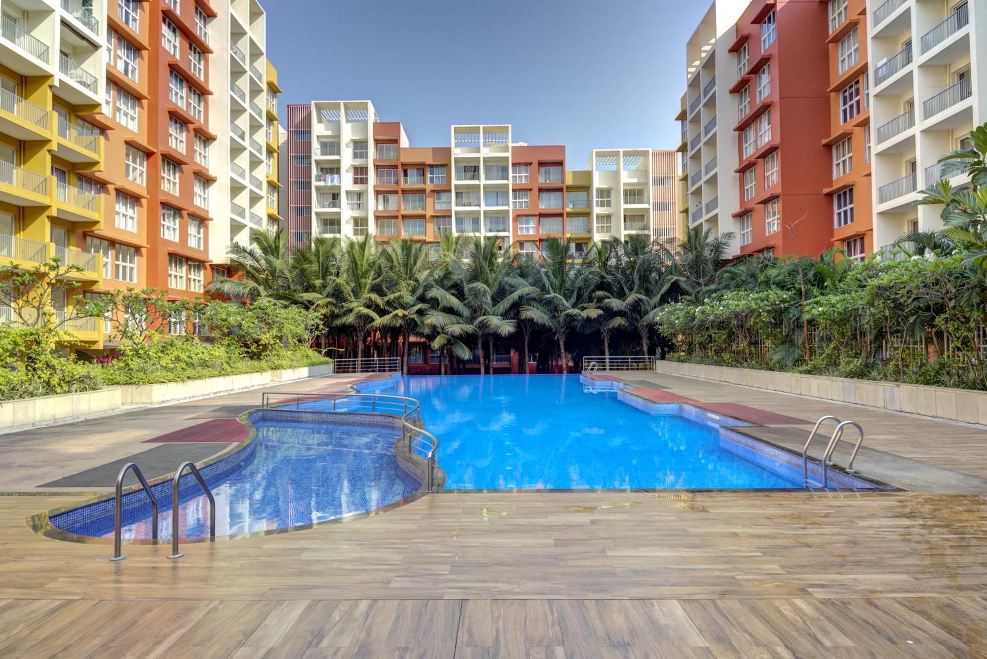 Luxe 2Bhk 10Min From Goi Airport With Pool Access Appartement Dabolim Buitenkant foto