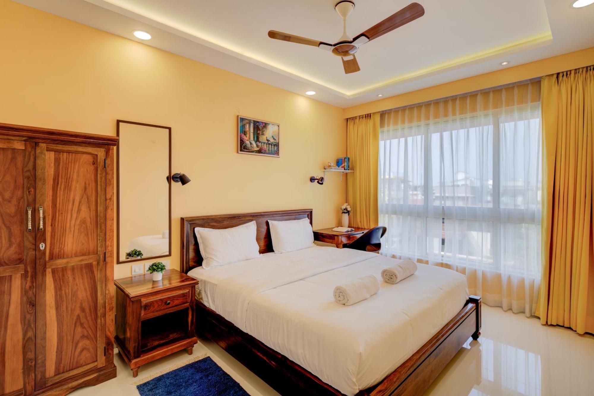 Luxe 2Bhk 10Min From Goi Airport With Pool Access Appartement Dabolim Buitenkant foto