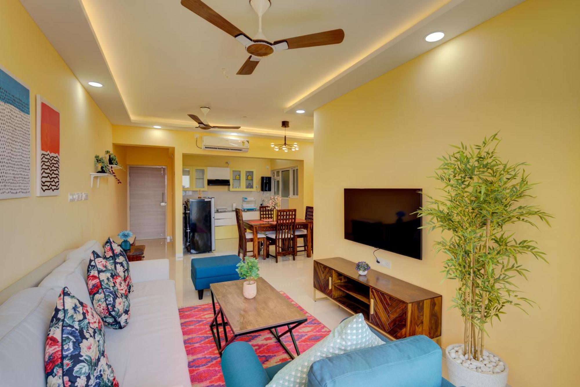 Luxe 2Bhk 10Min From Goi Airport With Pool Access Appartement Dabolim Buitenkant foto